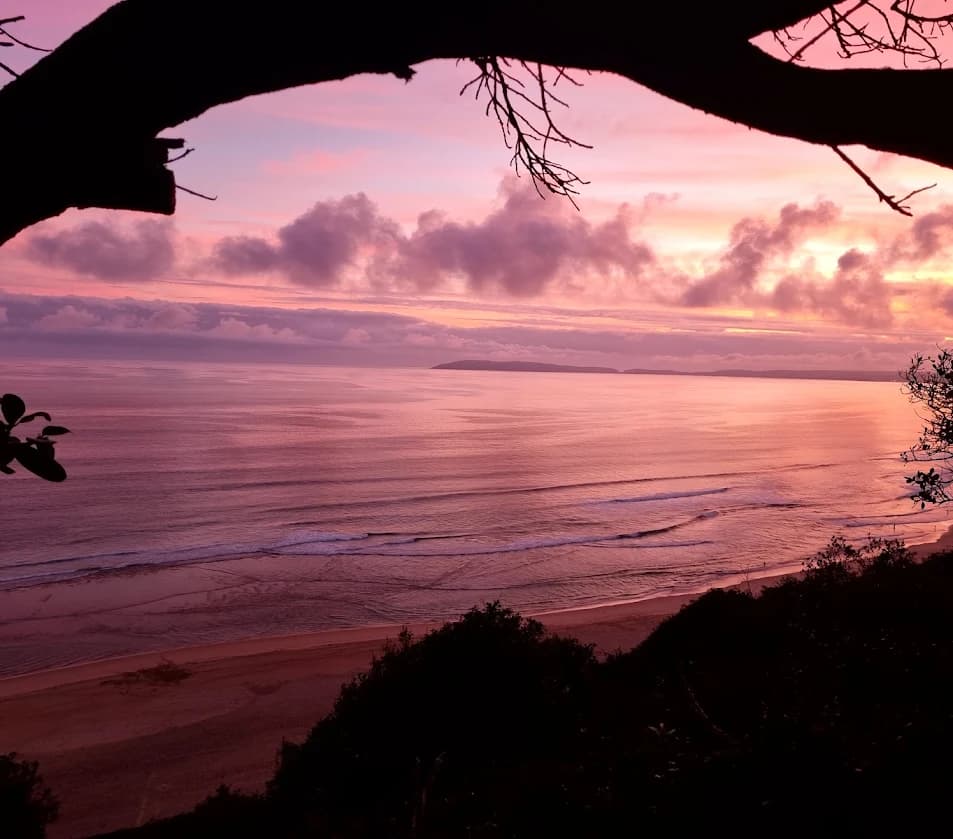 180° coastal view from Gulls' Way garden, Keurboomstrand
